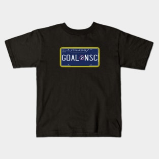 TN License Plate- GOAL NSC Kids T-Shirt